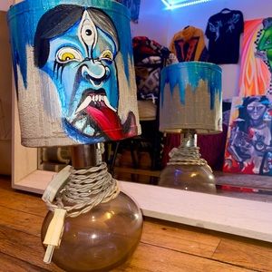 Hand Painted Kali Lamp